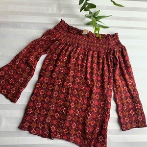 Band of Gypsies Floral Blouse